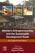 Cover: Women's Entrepreneurship and the Sustainable Development Goals - Elsevier