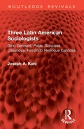Cover: Three Latin American Sociologists - Routledge