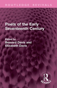 Enlarge image Cover: Poets of the Early Seventeenth Century - Routledge