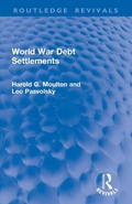 Cover: World War Debt Settlements - Routledge