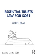 Cover: Essential Trusts Law for SQE1 - Routledge