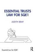 Cover: Essential Trusts Law for SQE1 - Routledge