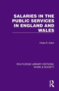 Cover: Salaries in the Public Services in England and Wales - Routledge