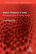 Cover: States' Finances in India - Routledge