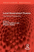 Cover: Local Government Finance - Routledge