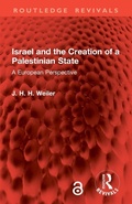 Cover: Israel and the Creation of a Palestinian State - Routledge