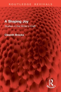 Enlarge image Cover: A Shaping Joy - Routledge