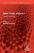 Cover: State Trials, Volume I - Routledge