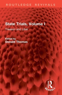 Enlarge image Cover: State Trials, Volume I - Routledge