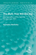Cover: The Myth That Will Not Die - Routledge