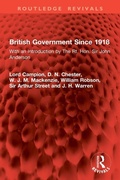 Cover: British Government Since 1918 - Routledge
