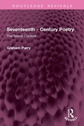 Cover: Seventeenth - Century Poetry - Routledge