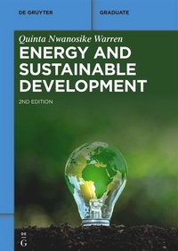 Enlarge image Cover: Energy and Sustainable Development - De Gruyter