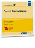 Cover: ITG-Fb. 321: Speech Communication - VDE Verlag