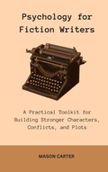 Cover: Psychology for Fiction Writers: A Practical Toolkit for Building Stronger Characters, Conflicts, and Plots (The Author's Toolkit Series) - Mason Carter