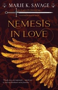 Cover: Nemesis in Love (The Pantheon League, #1) - Layla Dog Press
