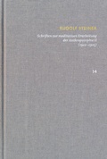 Cover: Rudolf Steiner: Schriften. Kritische Ausgabe / Band 14: Schriften zur meditativen Erarbeitung der Anthroposophie II (1922-1925) - frommann-holzboog