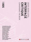 Cover: Interface Critique / Conversing the Book - arthistoricum.net