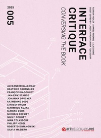 Enlarge image Cover: Interface Critique / Conversing the Book - arthistoricum.net