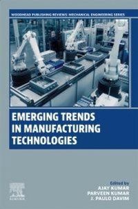 Enlarge image Cover: Emerging Trends in Manufacturing Technologies - Woodhead Publishing