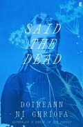 Cover: Said the Dead - Faber & Faber