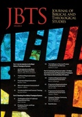 Cover: Journal of Biblical and Theological Studies, Issue 9 - Pickwick Publications