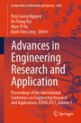 Cover: Advances in Engineering Research and Application - Springer