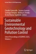 Cover: Sustainable Environmental Geotechnology and Pollution Control - Springer