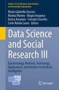 Cover: Data Science and Social Research III - Springer