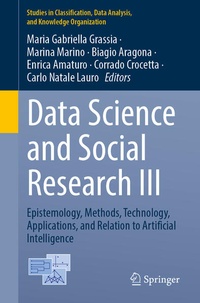 Enlarge image Cover: Data Science and Social Research III - Springer