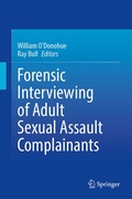 Cover: Forensic Interviewing of Adult Sexual Assault Complainants - Springer
