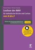 Bild: Lexikon der MAV f&uuml;r katholische Kirche und Caritas von A - Z - Bund-Verlag