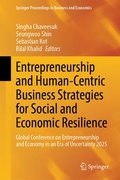 Cover: Entrepreneurship and Human-Centric Business Strategies for Social and Economic Resilience - Springer