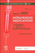 Cover: Elsevier's 2027 Intravenous Medications - Churchill Livingstone