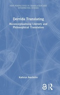 Cover: Derrida Translating - Routledge