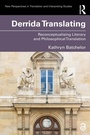 Cover: Derrida Translating - Routledge