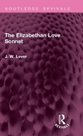 Cover: The Elizabethan Love Sonnet - Taylor & Francis