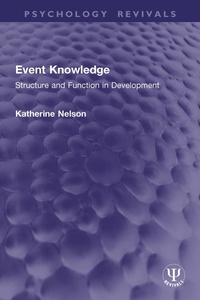 Enlarge image Cover: Event Knowledge - Taylor & Francis