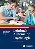 Cover: Lehrbuch Allgemeine Psychologie - Hogrefe