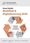 Cover: Steuer-Update 2026: Mobilit&auml;t & Digitalisierung - VNR Verlag f&uuml;r die Deutsche Wirtschaft