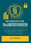 Cover: Interaktive 34a GewO Kurzreferenzen - BoD - Books on Demand