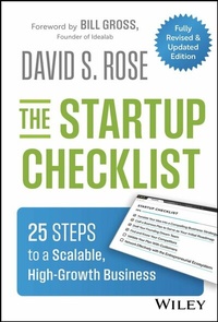 Enlarge image Cover: The Startup Checklist - Wiley