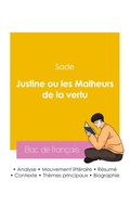 Cover: R&eacute;ussir son Bac de fran&ccedil;ais 2026 : Analyse du roman Justine ou les Malheurs de la vertu du Marquis de Sade - Bac de fran&ccedil;ais