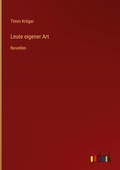 Cover: Leute eigener Art - Outlook Verlag