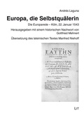 Cover: Europa, die Selbstqu&auml;lerin - Lit Verlag