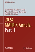 Cover: 2024 MATRIX Annals, Part II - Springer