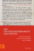Cover: Die Nichtjudizierbarkeit des Papstes - B&ouml;hlau