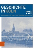 Cover: Geschichte in K&ouml;ln 72 (2025) - B&ouml;hlau