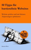 Cover: 50 Tipps f&uuml;r barrierefreie Websites - epubli