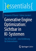 Cover: Generative Engine Optimization: Sichtbar in KI-Systemen - Springer Gabler
